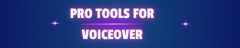 Pro Tools for Voiceover logo